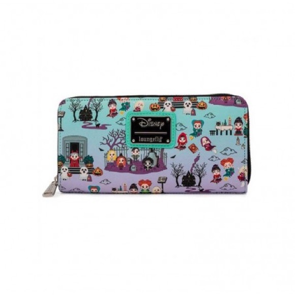 Loungefly Handbags - New! Never carried Disney loungefly wallet. Cartoon hocus hocus pocus.